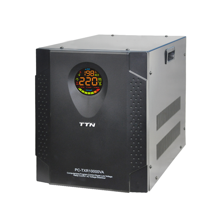 PC-TXR500VA-15000VA 90V 10KVA Home Relay Control Voltage Regulator
